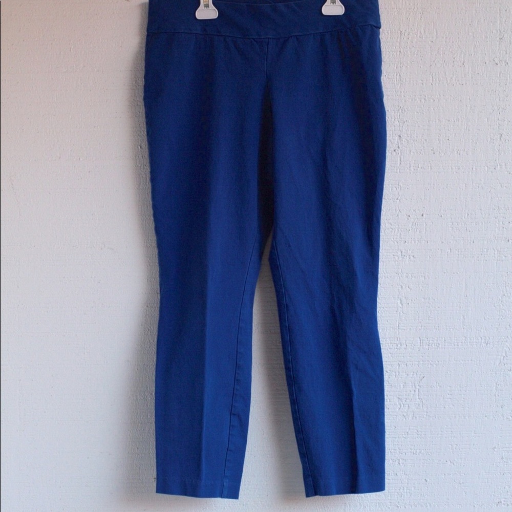 Maurices size large bright blue pull on pants